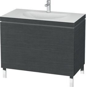 Duravit Möbelwaschtisch L-CUBE 1000x540mm o ÜL 1 HL lichtblau matt