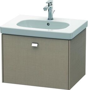 Duravit Waschtischunterbau BRIOSO Griff chrom 452x620x469mm leinen