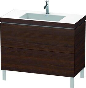 Duravit Waschtischunterbau L-CUBE m WT Vero Air 698x1000x480mm 1 HL NB geb