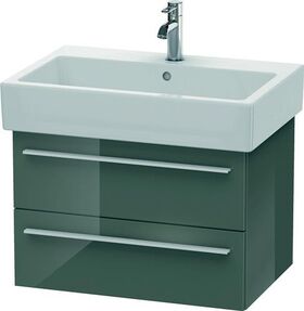 Duravit Waschtischunterbau X-LARGE 443x650x448mm dolomiti grey hochglanz