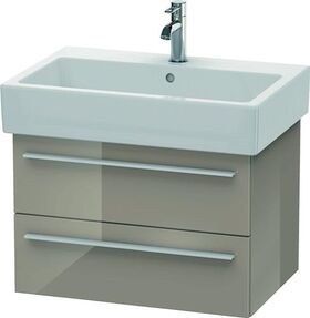 Duravit Waschtischunterbau X-LARGE 443x650x448mm cappucino hochglanz