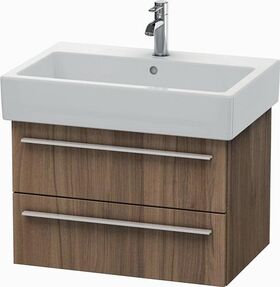 Duravit Waschtischunterbau X-LARGE 443x650x448mm nussbaum natur