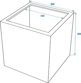 EUROPALMS LEICHTSIN BOX-50, braun, glänzend