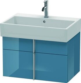 Duravit Waschtischunterbau VERO AIR 440x684x431mm stone blue hochglanz