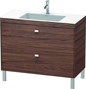 Duravit Waschtischunterbau BRIOSO 701x1000x480mm m WT Vero Air Gri chr 1 H