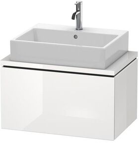 Duravit Konsolenunterschrank L-CUBE 400x720x477mm weiß supermatt