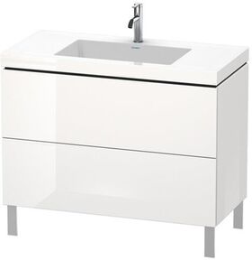 Duravit Waschtischunterbau L-CUBE m WT Vero Air 698x1000x480mm 1 HL ta sma