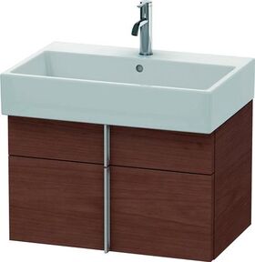 Duravit Waschtischunterbau VERO AIR 440x684x431mm amerik. nussbaum