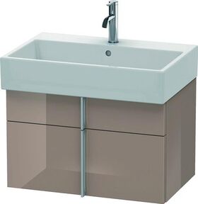 Duravit Waschtischunterbau VERO AIR 440x684x431mm cappuccino hochglanz