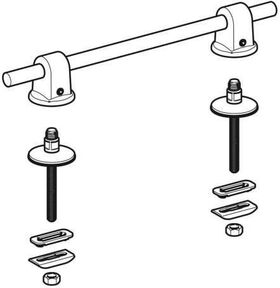 Geberit Scharnier f WC-Sitz mit Befestigung von unten L110