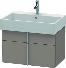 Duravit Waschtischunterbau VERO AIR 440x684x431mm basalt matt