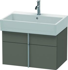 Duravit Waschtischunterbau VERO AIR 440x684x431mm flannel grey seidenmatt