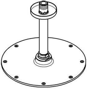 GROHE Kopfbrauseset Rainshower C 210 Deckenausl 142mm m Durchfl-konst 9,5 l/m