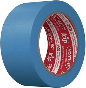 Glattkreppband 3508 SMOOTH-TEC® glatt blau L.50m B.48mm KIP - VPE: 5