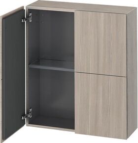 Duravit Halbhochschrank L-CUBE 700x243x800mm pine silver