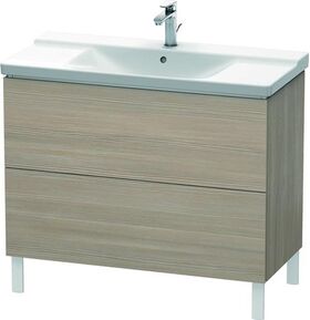 Duravit Waschtischunterbau L-CUBE 1020x481x709mm pine silver