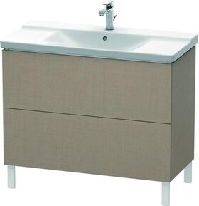 Duravit Waschtischunterbau L-CUBE 1020x481x709mm leinen