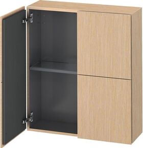 Duravit Halbhochschrank L-CUBE 700x243x800mm eiche gebürstet