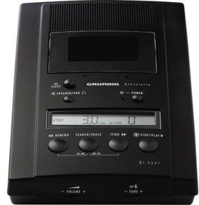 Grundig Wiedergabegerät PFO7500 mit Netzteil schwarz