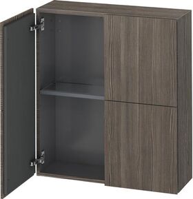 Duravit Halbhochschrank L-CUBE 700x243x800mm pine terra