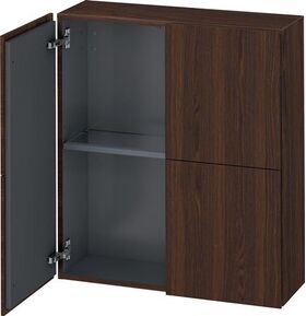 Duravit Halbhochschrank L-CUBE 700x243x800mm nussbaum gebürstet