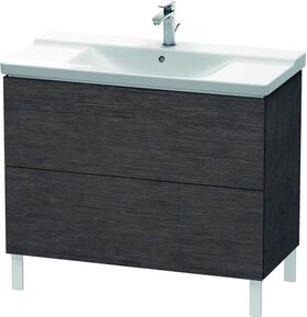 Duravit Waschtischunterbau L-CUBE 1020x481x709mm eiche dunkel gebürstet