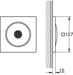 Grohe Musikmodul RAINSHOWER F-SERIES 127x127mm pro Modul