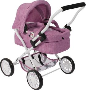 Mini-Kuschelwagen SMARTY Jeans pink