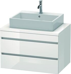 Duravit Konsolenunterschrank DURASTYLE 512x800x548mm europ. Eiche/weiß matt