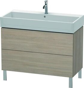 Duravit Waschtischunterbau L-CUBE 582x984x459mm pine silver