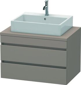 Duravit Konsolenunterschrank DURASTYLE 512x800x548mm basalt matt/basalt matt