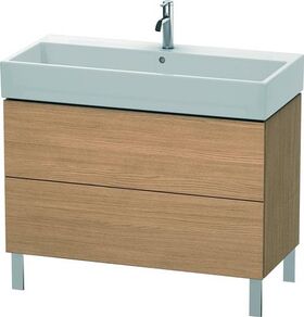 Duravit Waschtischunterbau L-CUBE 582x984x459mm europäische eiche