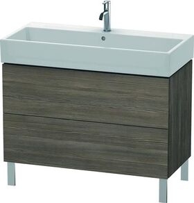 Duravit Waschtischunterbau L-CUBE 582x984x459mm pine terra