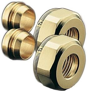 OV Klemmringverschraubung Ofix CEP 2-fach, für AG 3/4Zoll Eurokonus 12mm