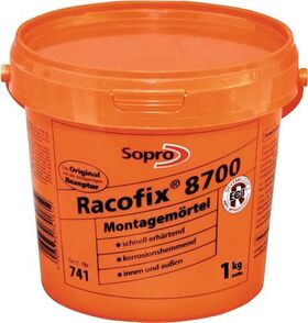 Montagemörtel Racofix® 8700 1:3 Raumteile (Wasser/Mörtel) 1kg Eimer SOPRO