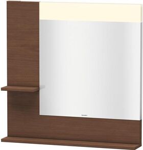 Duravit Spiegel VERO 142x800x800mm Be amerik. nussbaum