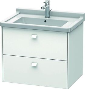 Duravit Waschtischunterbau BRIOSO Griffe Frontfarbe 563x670x469mm we matt