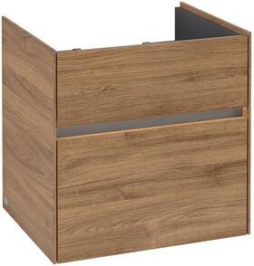 V&B Waschtischunterschrank COLLARO 554x546x444mm m LED-B. Kansas Oak