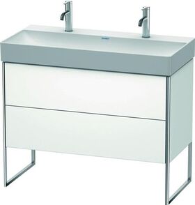 Duravit Waschtischunterbau XSQUARE 731x984x460mm weiß matt