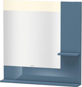 Duravit Spiegel VERO 142x800x800mm Be stone blue hochglanz