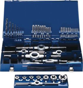 Gewindeschneidzeugsatz M3-M12 44tlg.HSS Metallkass.PROMAT