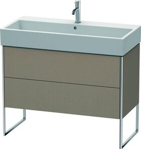 Duravit Waschtischunterbau XSQUARE 731x984x460mm leinen