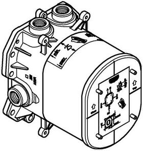 Grohe Unterputz-Thermostatbatterie RAPID Universal