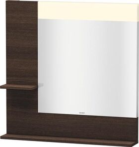 Duravit Spiegel VERO 142x800x800mm Be kastanie dunkel