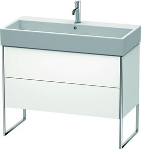 Duravit Waschtischunterbau XSQUARE 731x984x460mm weiß matt