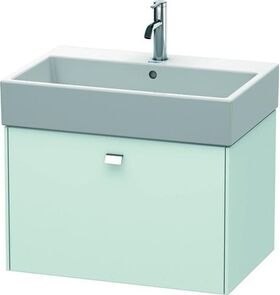 Duravit Waschtischunterbau BRIOSO Griff chrom 442x684x459mm lichtblau matt