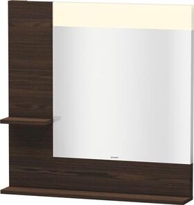 Duravit Spiegel VERO 142x800x800mm Be nussbaum gebürstet