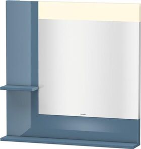 Duravit Spiegel VERO 142x800x800mm Be stone blue hochglanz