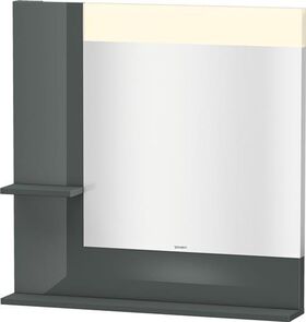 Duravit Spiegel VERO 142x800x800mm Be dolomiti grey hochglanz