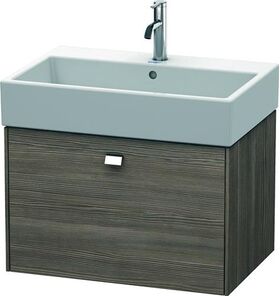 Duravit Waschtischunterbau BRIOSO Griff chrom 442x684x459mm pine terra